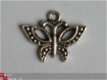 metalen embellishments silver butterfly 3 - 1 - Thumbnail