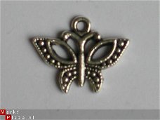 metalen embellishments silver butterfly 3