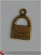 OPRUIMING: 10x metalen embellishments antique gold tas - 1 - Thumbnail