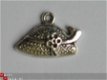 OPRUIMING: 5x metalen embellishments silver hoed - 1 - Thumbnail