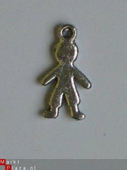 metalen embellishments silver boy - 1