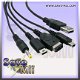 USB 5in1 oplaadkabel - 1 - Thumbnail