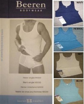 BEEREN Bodywear!! Singlet BLEU EEL - 2