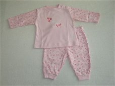 NIEUWE  Feetje Meisjes Tricot PYJAMA  maat 56  Roze