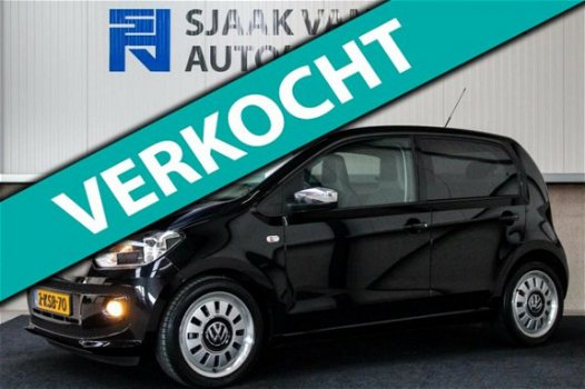 Volkswagen Up! - 1.0 high up BlueMotion ✅Black Edition 5-Deurs 2e Eig|NL|DLR|Navigatie|Airco|LM|PDC - 1