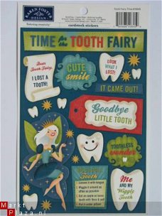 karen foster cardstock scrapboekstickers tooth fairy