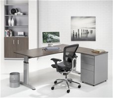 Wing bureau T-Line 160×120 (hoekbureau)