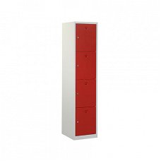 Locker (helmkast) 4 deuren h180xb30xd50cm