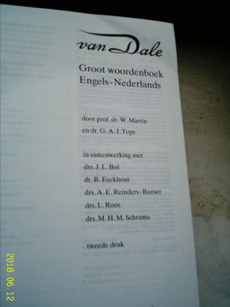 Groot woordenboek Engels-Nederlands(9066481234) uit 1989. - Afbeelding 2