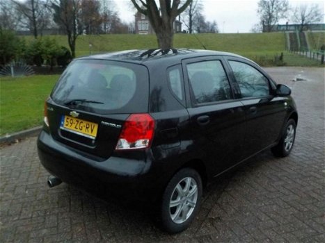 Chevrolet Kalos - 1.2 Pure 2008 Zwart 5-deurs Goed onderhouden NAP - 1