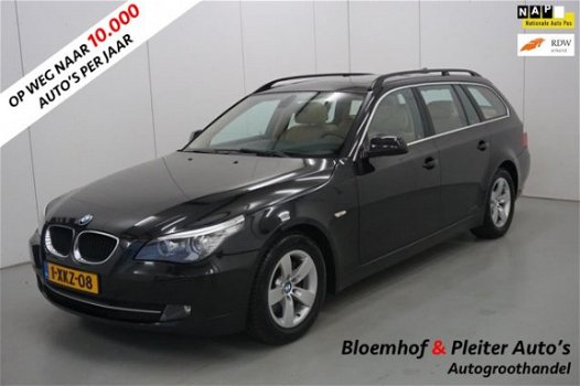 BMW 5-serie Touring - 520d Business Line | LEDER | STOELVERWARMING | NAVIGATIE | SCHUIFDAK | - 1