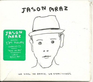 CD Jason Mraz ‎– We Sing, We Dance, We Steal Things - 1