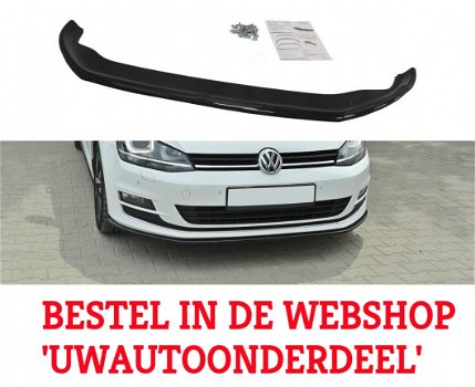 Golf 7 Voorspoiler Spoiler Splitter 1.2 1.4 TSI TDI R LINE - 1