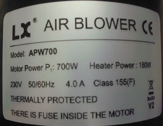 Luchtpomp blower voor beadfilter - 4