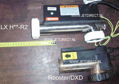 Rooster heater RSL-L/T-3 3000W (met druk schakelaar haaks) - 1