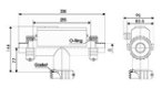 Verwarming RVS 3000W met druk schakelaar T-Vorm H30-R3 - 2 - Thumbnail