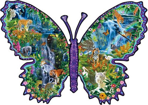 SunsOut - Rainforest Butterfly - 1000 Stukjes - 1