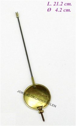 === Slinger = Franse pendule = oud = 38746