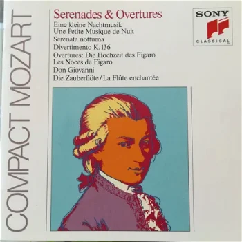 CD - Mozart - Serenades en ouvertures - 0