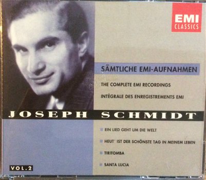 Joseph Schmidt ‎– Sämtliche Emi-Aufnahmen / Complete Emi Recordings, Vol. 2 ( 2 CD) - 1