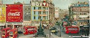 Engeland London Piccadilly Circus panoramakaart - 1 - Thumbnail