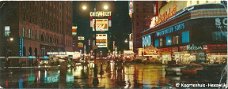 Amerika Times Square New York City Panoramakaart