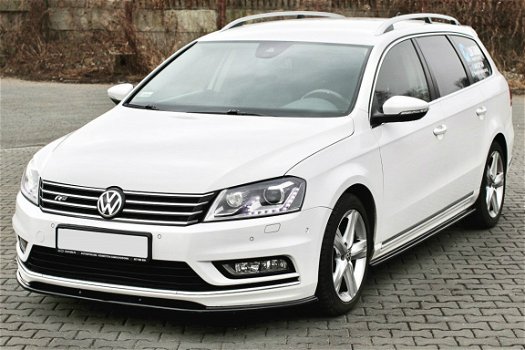 Passat B7 R Line Voorspoiler Spoiler Splitter V1 Tdi Tsi Dsg - 4