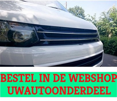 Volkswagen Transporter T5 GP Grill Chrome Facelift Multivan - 1