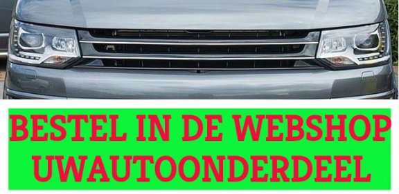 Volkswagen Transporter T5 GP Grill Chrome Facelift Multivan - 2