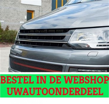 Volkswagen Transporter T5 GP Grill Chrome Facelift Multivan - 3