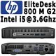 HP EliteDesk 800 G2 Mini - Intel i5 @ 3.6Ghz 8GB 320GB Win10 - 1 - Thumbnail