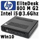 HP EliteDesk 800 G2 Mini - Intel i5 @ 3.6Ghz 8GB 320GB Win10 - 2 - Thumbnail