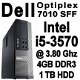 Dell OptiPlex 7010 SFF PC Intel i5-3570 3.8Ghz 4GB 1TB Win10 - 1 - Thumbnail