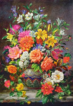 Castorland - September Flowers - 1500 Stukjes - 1