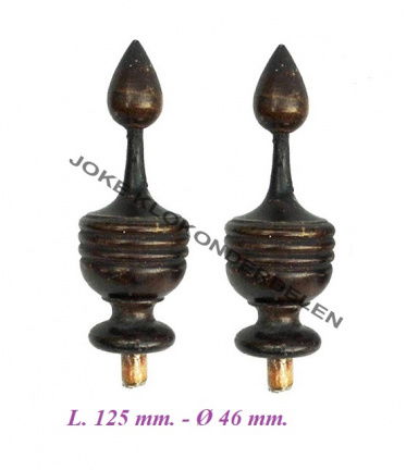 === 2 Klok tollen = oud === 38780 - nr. 1