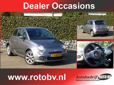 Fiat 500 - 0.9 TwinAir 500 S I AIRCO I BLUE&ME I - 1