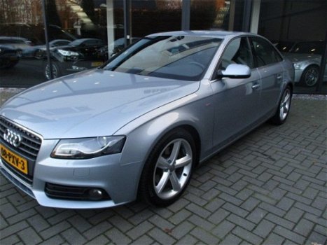 Audi A4 - 1.8 TFSI 211pk S-LINE , 1e Eig, Xenon, HalfLeer, Navi, Pdc, Ecc - 1