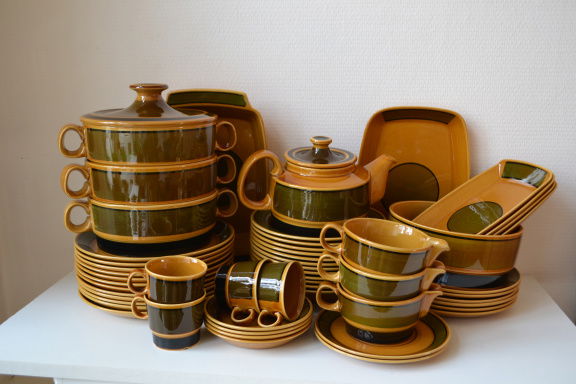 Vintage Stavangerflint Norway servies. - nr. 1