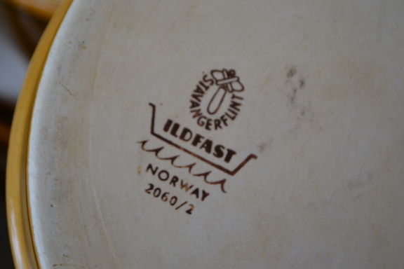 Vintage Stavangerflint Norway servies. - Afbeelding 8
