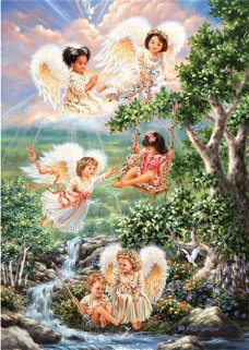 Art Puzzle - Angels of Hope - 1000 Stukjes Nieuw