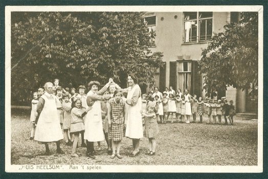 HEELSUM Huis Heelsum, Aan 't spelen (Heelsum 1931) - 1