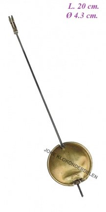 = Slinger = Franse pendule = oud = 38794