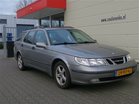 Saab 9-5 Estate - 2.3t Arc Automaat, climate control, cruise control, trekhaak geen afleverkosten - 1