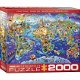 Eurographics - Crazy World - 2000 Stukjes - 2 - Thumbnail
