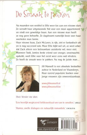 Jill Mansell met De smaak te pakken (paperback) - Afbeelding 2