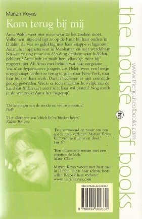 Marian Keyes met Kom terug bij mij - Afbeelding 2