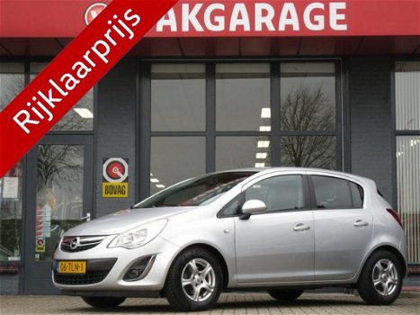 Opel Corsa - 1.3 CDTi EcoFlex S/S Anniversary Edition | AIRCO | CRUISE CONTROL | HALF LEDER | ZUINIG - 1