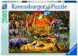Ravensburger - Gathering at the Waterhole - 2000 Stukjes Nieuw - 2 - Thumbnail