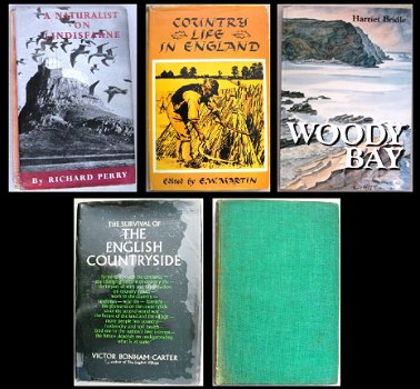 Verzameling VIJF (5) boeken over Engelse Platteland & Natuur - 1