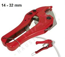 Knipschaar voor installatiebuis PX-AL-PX 14 tot 32 mm